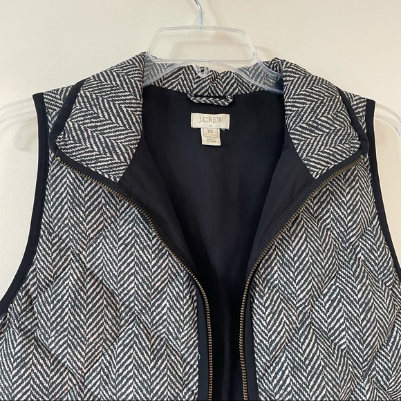 J. Crew Factory Herringbone Vest - Picture 2 of 5